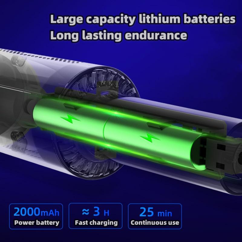 New High Power Multi-purpose Car Vacuum Cleaner Handheld Wireless Automotive Supplies Portable Small Home Desktop Vacuum Cleaner