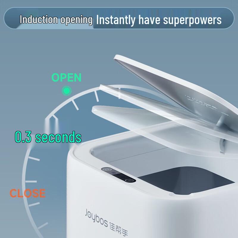 Jiabangshou Smart Sensor Trash Can with Lid