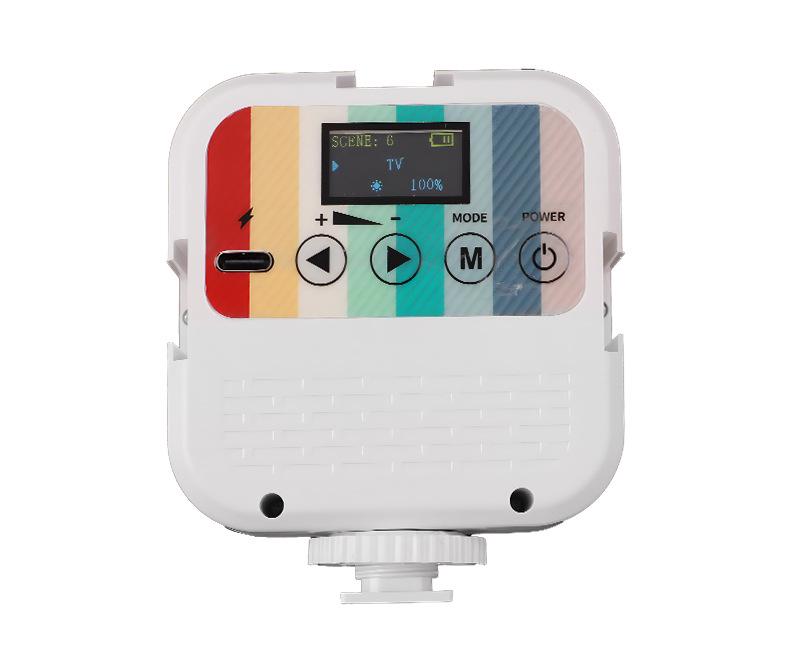 Portable RGB Mini Tofu Light for Selfie & Mobile Live Streaming