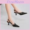 Fashion Flat Strappy Slipon Slides With Pu Upper For Casual Summer Comfort