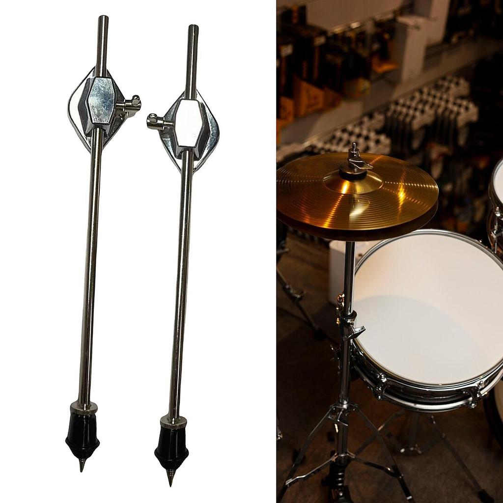 2 Pieces Drum Leg Support Feet Fitting Brackets Floor Tom Feet,Drum Feet,Non Slip