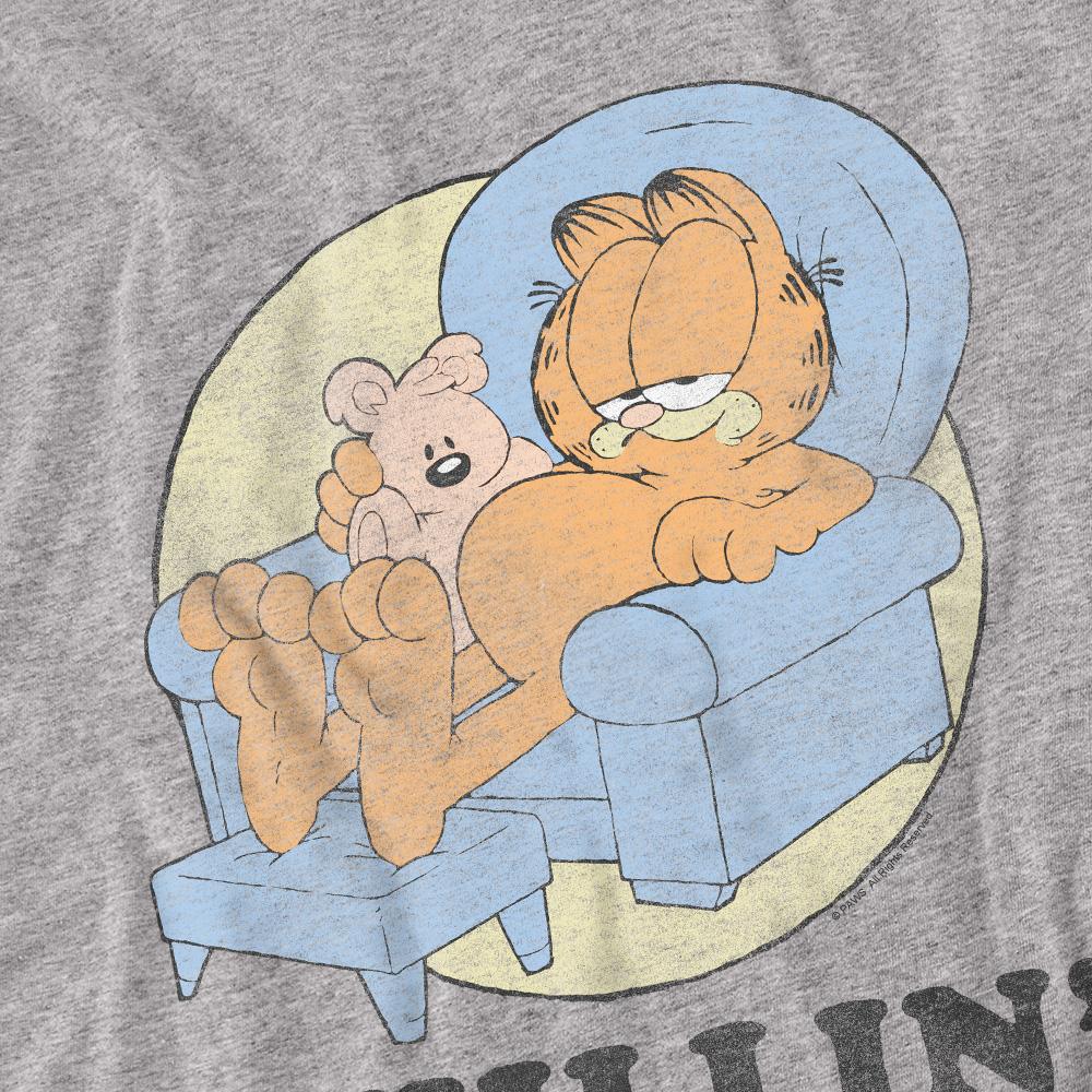 Garfield Unisex Adult Chillin T-Shirt