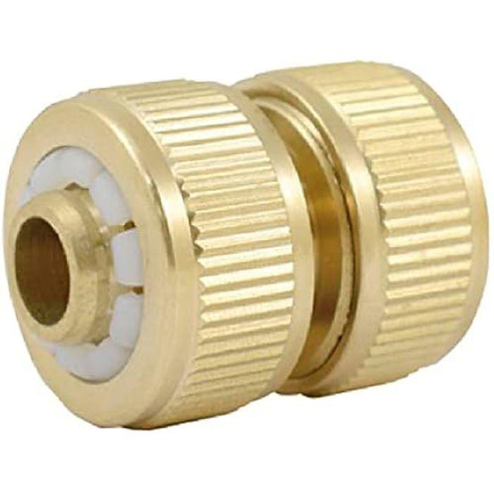 Raccord Rapide - FERRESTOCK - AR-512 - 15 mm - Laiton Durable - Idéal Jardins et Terrasses