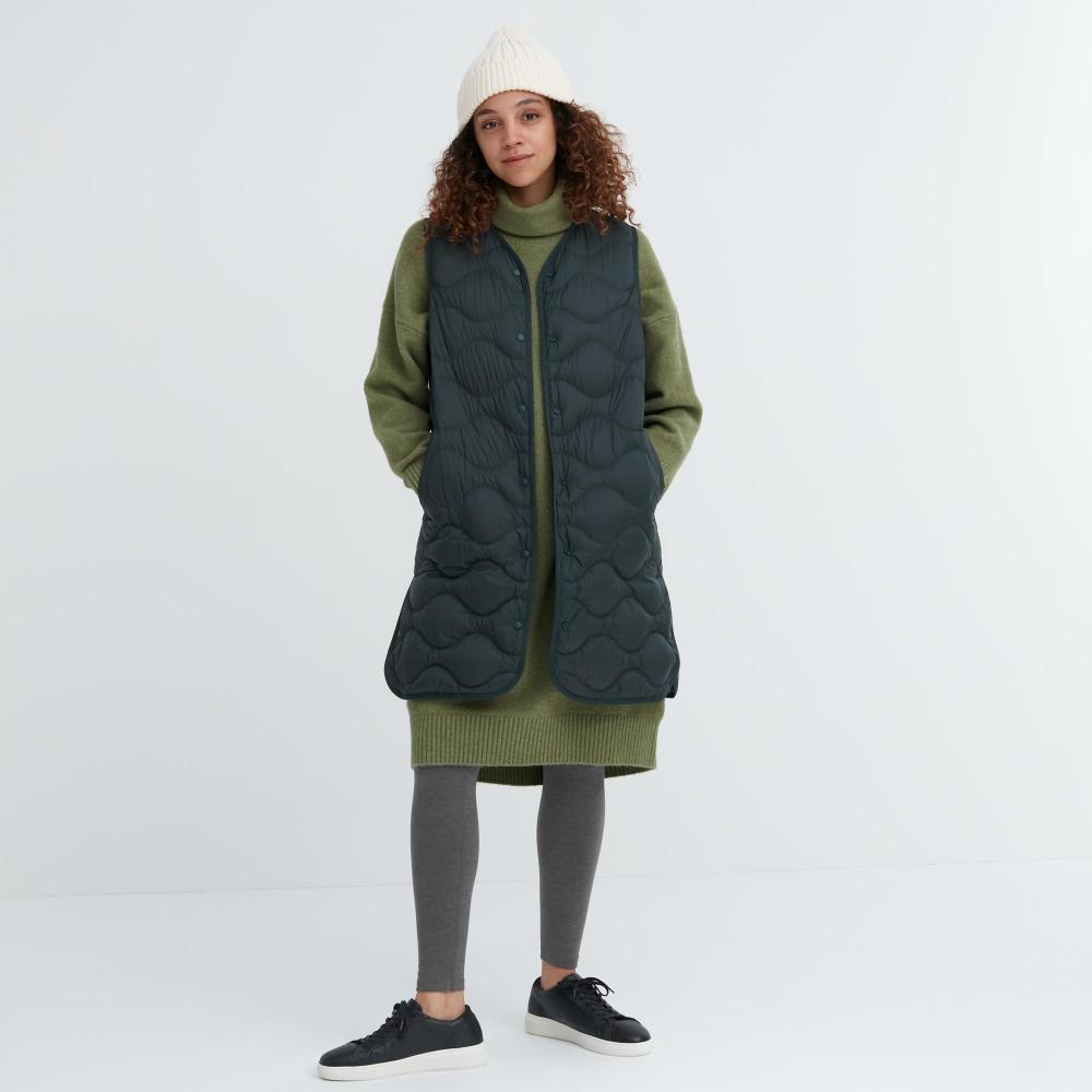 Uniqlo Japan Heattech Cotton Leggings  Extra Warm 10 Minute Length 