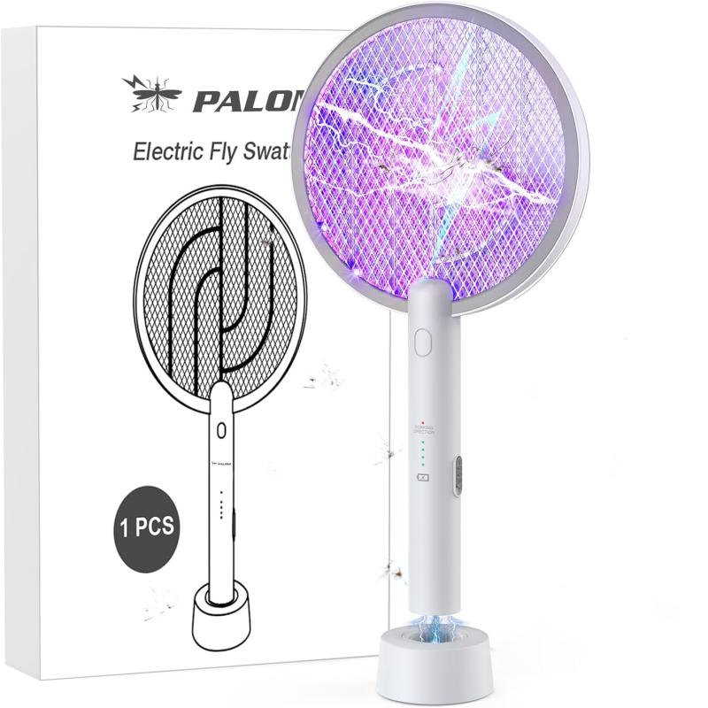 New 3000V Electric Mosquito Killer Swatter  Equipped with Dual Switches and Indicator Lights Suitable for Eliminating Insects