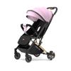 Lightweight Baby Stroller, Reclining & One-Key Fold, 4-Wheel Shock Absorption for Outings