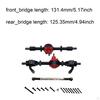 1/16 RC Car Front Rear Axle Set Accessory, Replace Easy to Install Practical, Portable