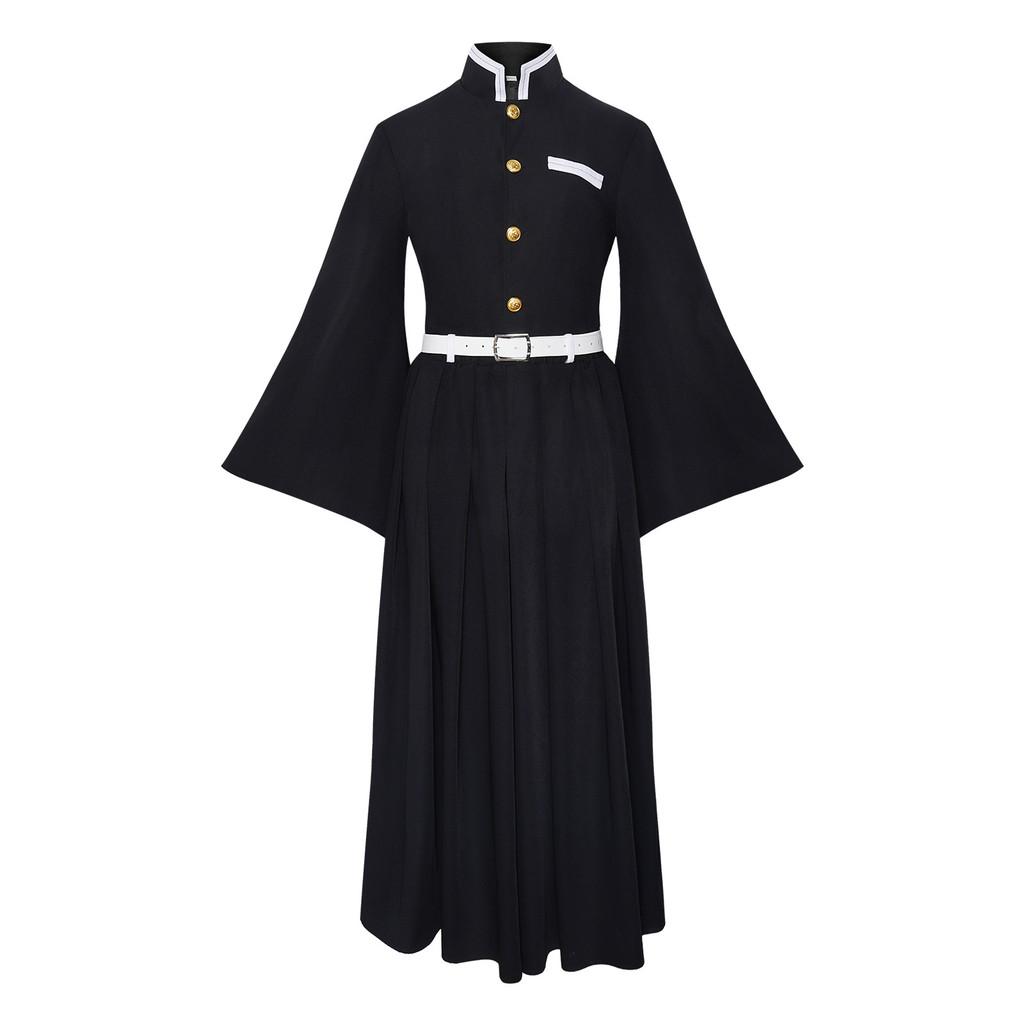 Demon Slayer Kimetsu No Yaiba Tokitou Muichirou Cosplay Costume With Embroidery For Halloween Cosplay Fans