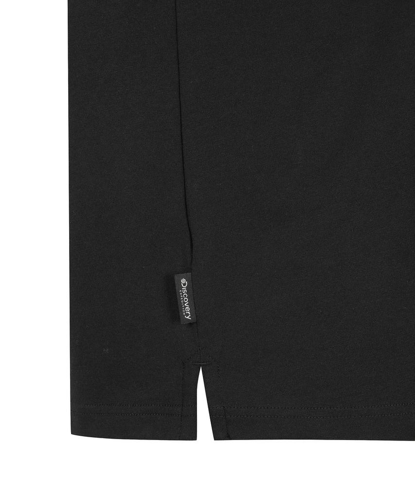 DISCOVERY EXPEDITION Men'S Hooded Long-Sleeve T-Shirt (Black)