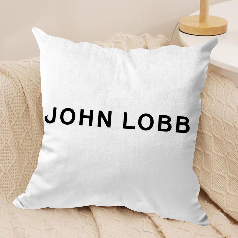 Brand J-JOHNS L-LOBB Cushion Cover Soft Plush Fabric Double-Sided Printed Sofa Cushion Cover for All Seasons Home Decor Gift