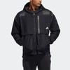 Adidas Jackets Men's Black Hooded Moderate Other HE9904