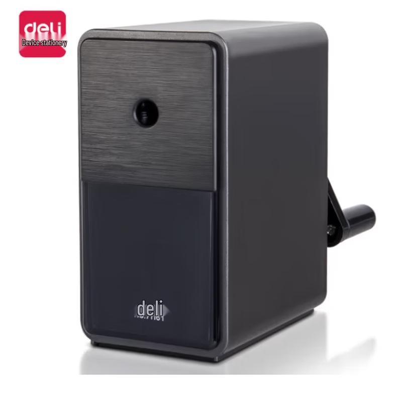 Deli 71161 Hand-Cranked Art Pencil Sharpener чёрный