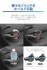 Carmate Toyota Corolla Specific Genuine Air Conditioner Drink Holder Passenger Side Smoke Silver NZ828