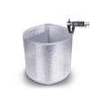 Aluminum Foil Insulation Covers for For flower Pots Set of 5 Protection