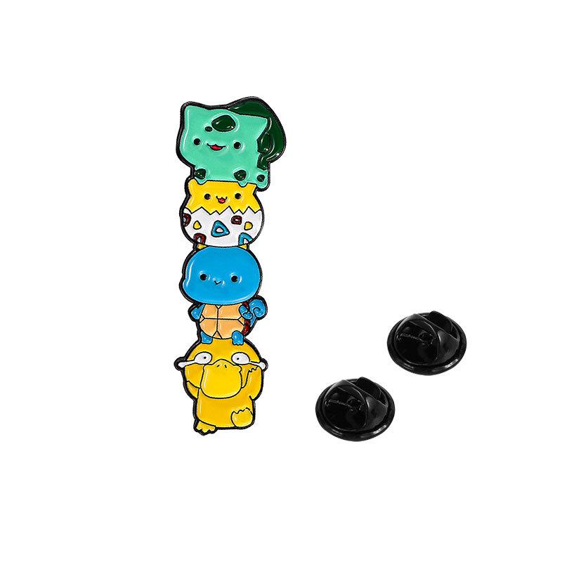 Film and Television Animation Pokémon Cartoon Badge Children s Accessories Brooch Pokémon Series Badge