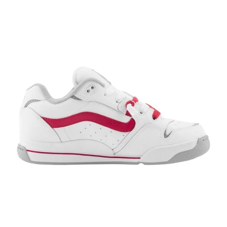 Vans Comfortable Low top Chunky Sneakers Unisex White Red