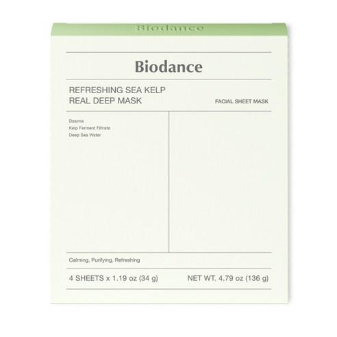 BIODANCE Refreshing Sea Kelp Real Deep Mask 4 Patches (136g)
