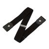 Traceless Invisible Elastic Belt Unisex Stretch Waist Belt for Jeans Pants Adjustable Comfortable Casual Decorative Belt