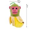 Italian Brainlot Plush Internet Meme Character Mascot Cushion Body Pillow, Fluffy PP Cotton, Perfect As a Gift, Includes Matching Sticker, Keychain,