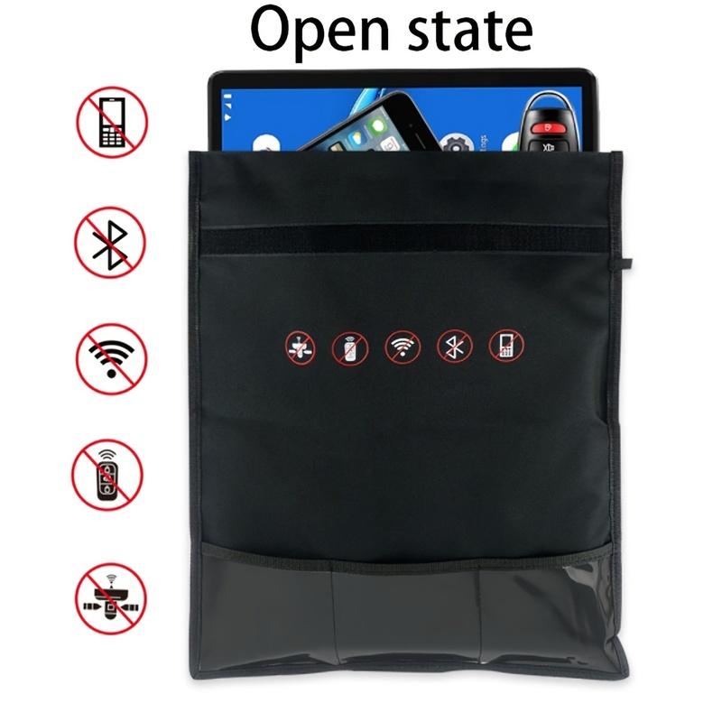 Travel Supplies, Signal Shielding Bags, Car Key Signal Shielding Bags, Radiation-proof RFID Mobile Wallet Privacy Protection Bag
