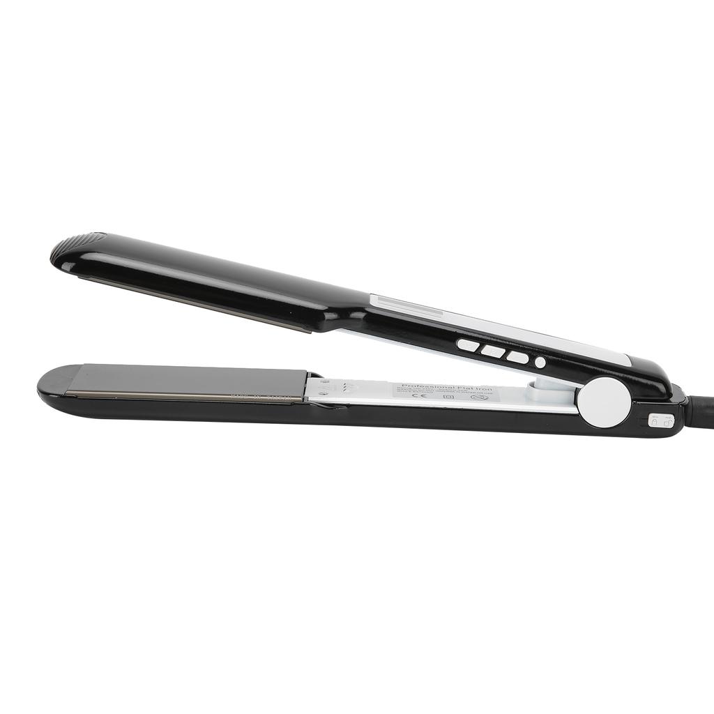 Electric Hair Straightening Curling Iron Adjustable Temperature LCD Display Hairdressing Tool
