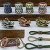 DIY Jewelry Accessories Retro Sculpture Bead Charms Brass Paracord Bead  EDC Outdoor Tool