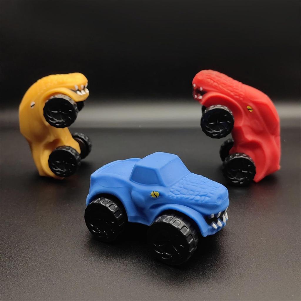 Transforming Dinosaur Toy Car with Durable Plastic Body and Large Wheels Suitable for Kids Toddlers and Preschoolers Educational Playset