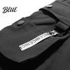 Loose Trousers Men Multiple Pockets Color Elastic Lining Solid Pants Plush Waist Warm Cargo