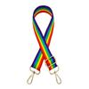 Nuova Tracolla Sostitutiva Donna Ragazza Strisce Arcobaleno Lunghezza Tracolla Regolabile Staccabile Borsa a Tracolla Accessori