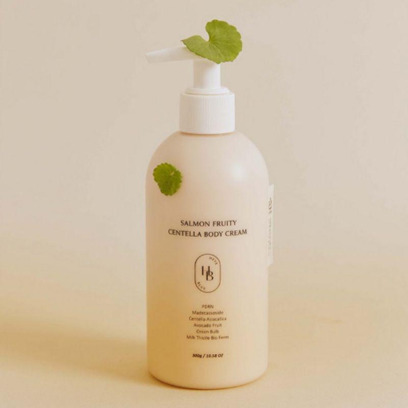 HEVEBLUE Salmon Fruity Centella Body Cream 300g