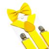 Kids Bow Tie Braces Y Back 3 Clips Adjustable Support for Formal Wear Party Jeans