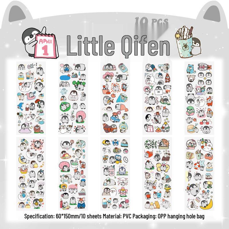 PET Cute Animal Stickers - Pet Planet Series for Journals & Children's Water Bottles