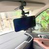 Verstellbare Auto-Sonnenblenden-Kamera-Halterung mit 360-Grad-Drehung für Sportkameras, Schnellspannclip, Universelle Kompatibilität