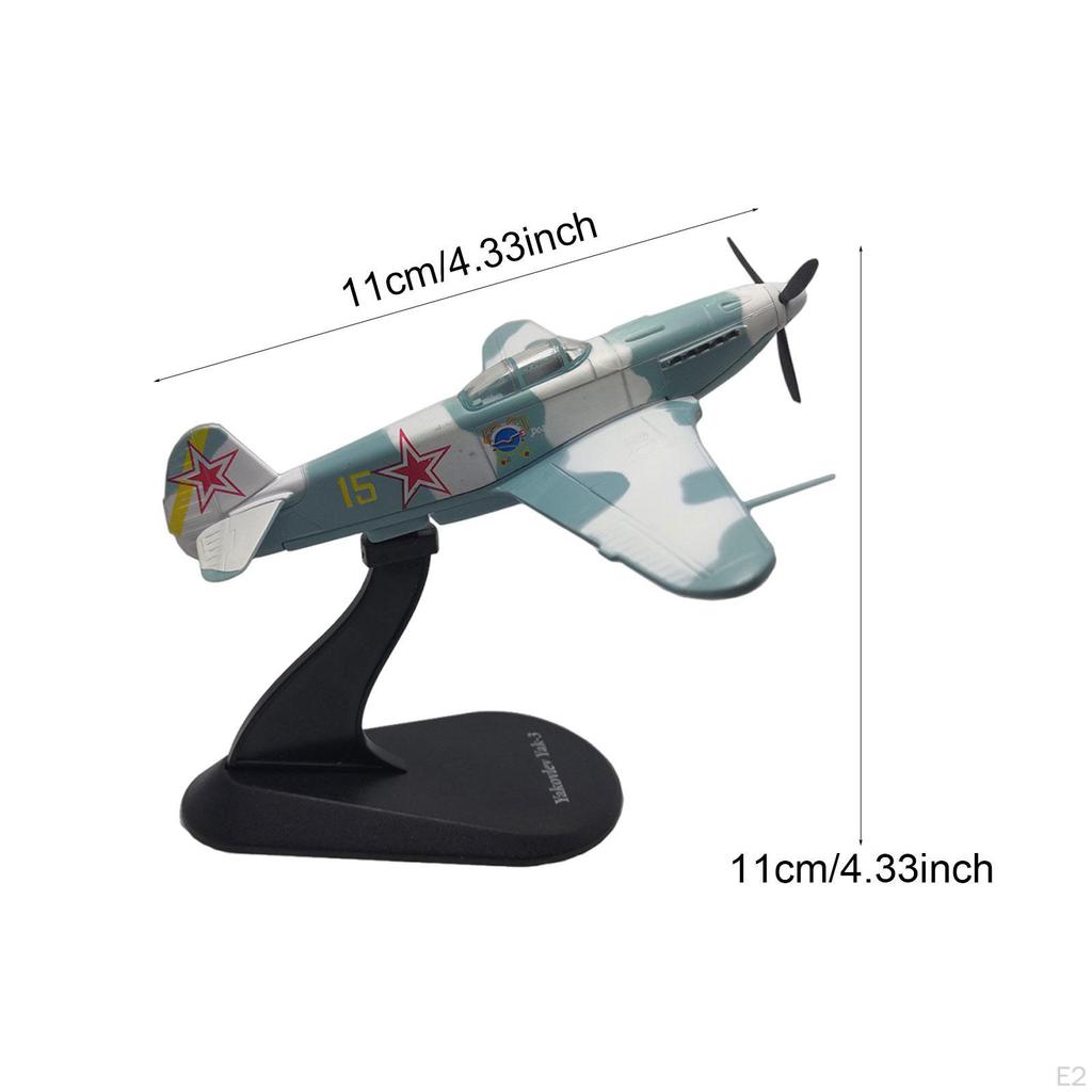 Fighter Jet Display Airplane 1/72 Realistic Toy Aircraft Children for Commemorate Shelves Office