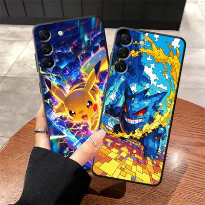 Case for Samsung Galaxy A13 A20 A12 A16 A40 A06 A04 A05 A17 A50 A70 A15 Funda Phone Cover Cute Pikachu Pokemon