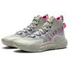 New LiNing Badfive 2 Cushioning Anti Slip And Wear Resistant High Top Performance Basketball Shoes Gray Red Green ABFR001-15