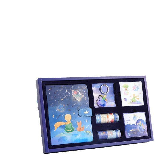 The Little Prince Gift Set: High-Value Notebook, Stickers, and Tape for Boys