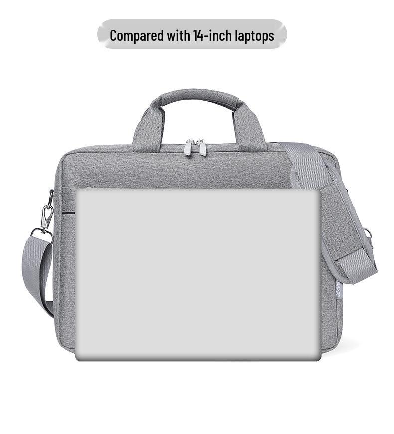Portable 15.6-17 Inch Splash-Proof Laptop Briefcase for Men & Women