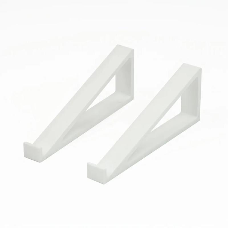 1 Pair Portable Keyboard Elevated Stand Raised Keyboard Angle Plastic Computer Keyboard Riser Accessories Monitor Holder