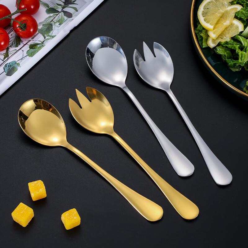 

Pabei Stainless Steel Salad & Dessert Utensil Set (2-Piece)