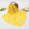 Summer fashion solid color chiffon silk scarf women, candy color multi-color decorative scarf square scarf kindergarten gift