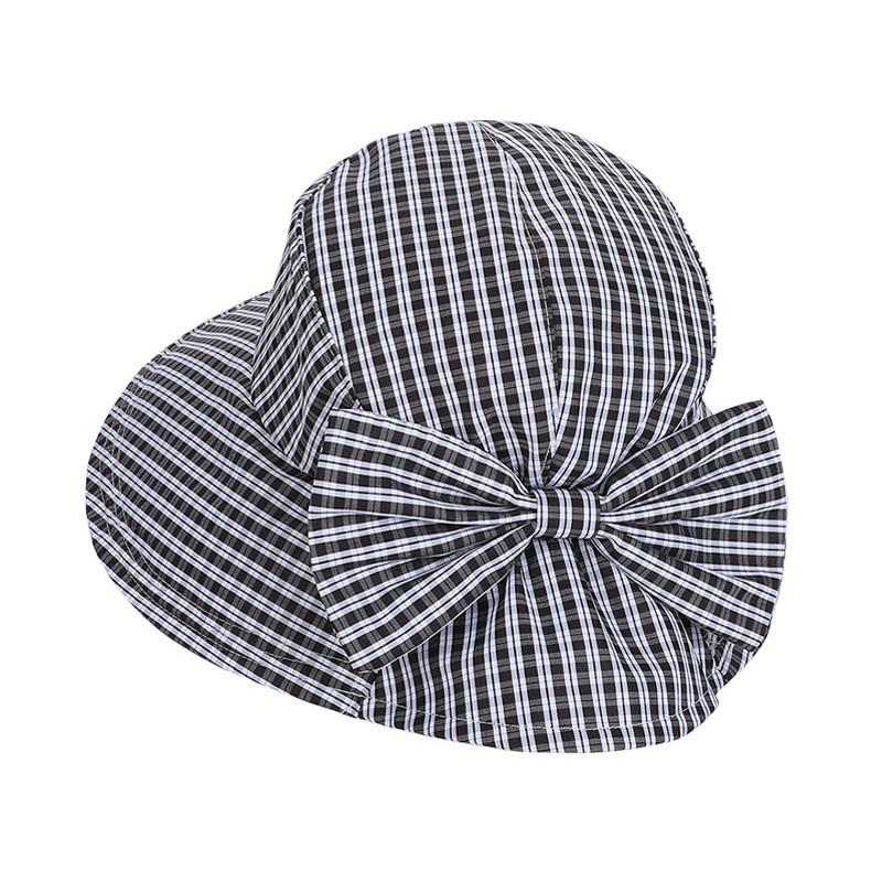 

Солнцезащитная шляпа с полями и воротником из дышащей полиэстеровой ткани для повседневного использования и пляжа Black