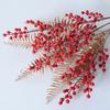 Ilex Simulation Chinensis Berries Fortune Fruit Ginkgo Flower Artificial