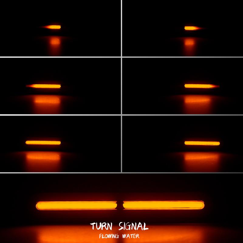 Truck Trailer 3 in 1 LED Tail Light 100 LED Rear Brake Light Bar DRL Turn Signal Lamp For Car Motorcycle Dirt Bike ATV 12V 24V