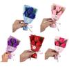 3 Heads Artificial Rose Bouquet Mini Scented Soap Flower Bouquet for Women Mom Wife Valentine's Day Anniversary Wedding Mother's Day Birthday Gift