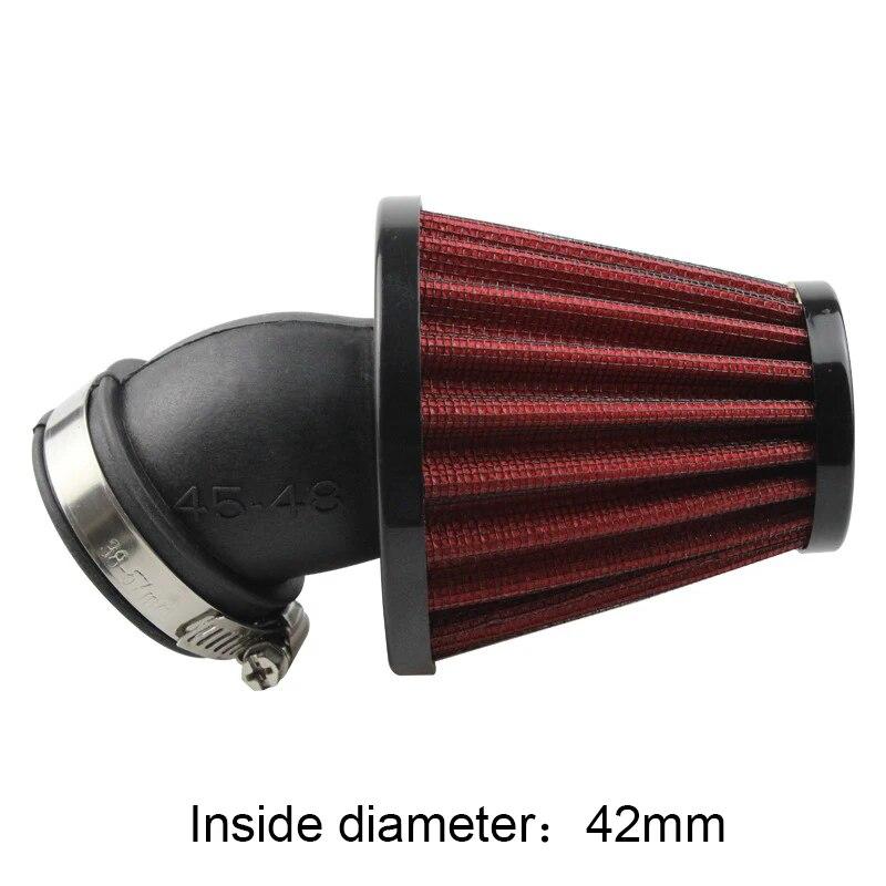 Universal 28mm 35mm 38mm 42mm 45mm 48mm Pilzkopf Motorrad Vergaser Luftfilter für ATV Dirt Bike Scooter