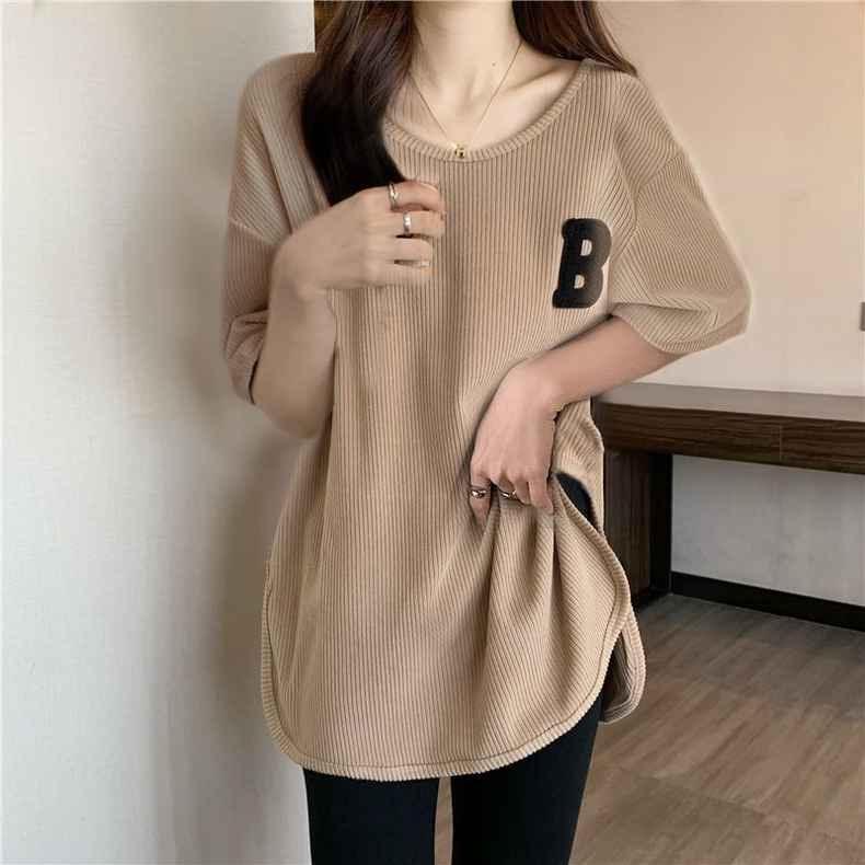 Women’s Long-Sleeve Embroidered Top, 2025 New Collection - Versatile, Slim-Fit, Large-Size for Spring, Autumn, and Winter.