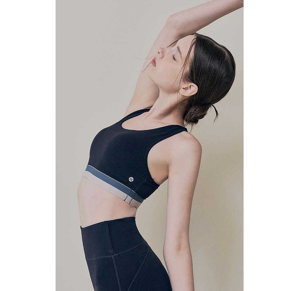 Witte Contrast Banded Bra Top Htwtb2K06T Navy Blue/M