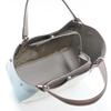 Barcos Leather One Taupe Color-Coordinated 2-Way Handbag, Women's, Size,
