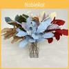Leaves Cloth Flocking Wedding Bouquet Photography Styling Props Decor Home